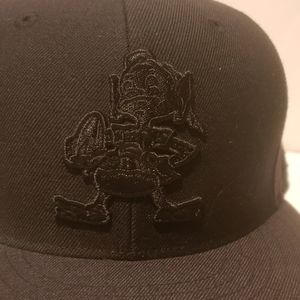 Cleveland Browns Fitted Hat Mens Size 7 1/2